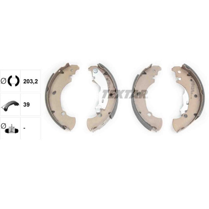 91053600_1.JPG Kit ganasce freno 91053600 TEXTAR per FIAT