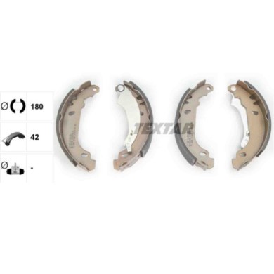 91053700_1.JPG Kit ganasce freno 91053700 TEXTAR per RENAULT DACIA
