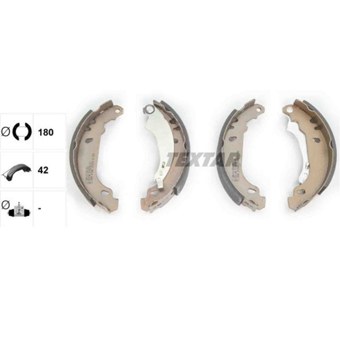 91053700_1.JPG Kit ganasce freno 91053700 TEXTAR per RENAULT DACIA
