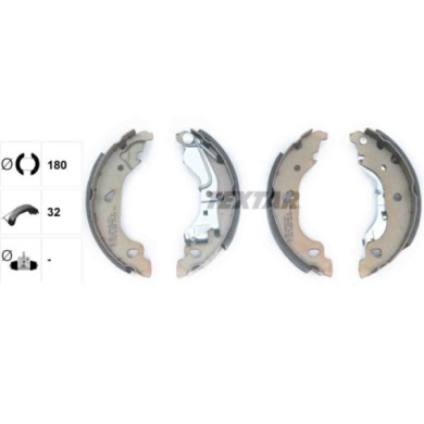 91054400_1.JPG Kit ganasce freno 91054400 TEXTAR per FIAT