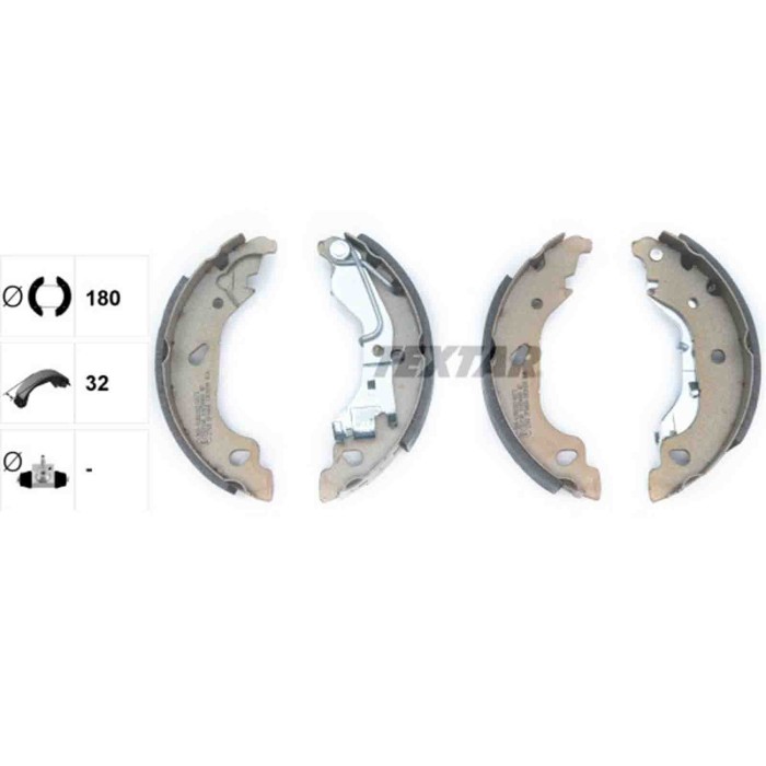 91054400_1.JPG Kit ganasce freno 91054400 TEXTAR per FIAT