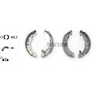 Kit ganasce freno 91059800 TEXTAR per PEUGEOT CITROEN