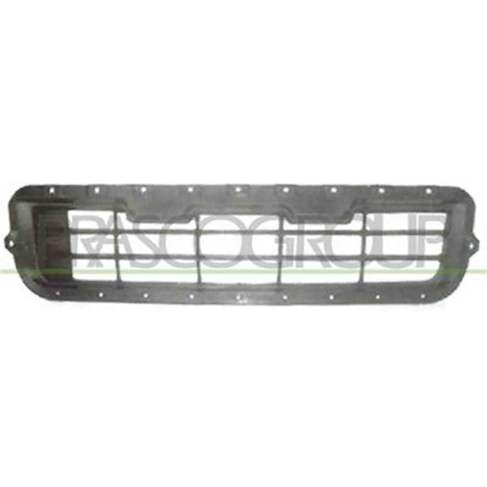 FT1222120_1.JPG Griglia Centrale Paraurti Anteriore Vetture Con Aria Condizionata Per Fiat Panda Dal 2003 Al 2011