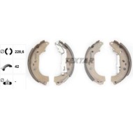 Kit ganasce freno 91067600 TEXTAR per PEUGEOT CITROEN FIAT