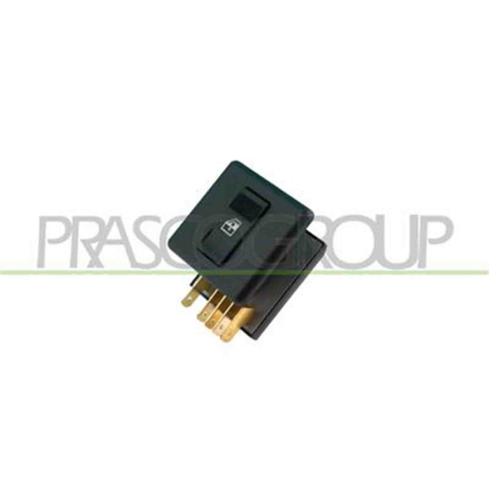 FT129WS03_1.JPG Interruttore Alzacristallo Nero Per Fiat Uno Dal 1989 Al 1995