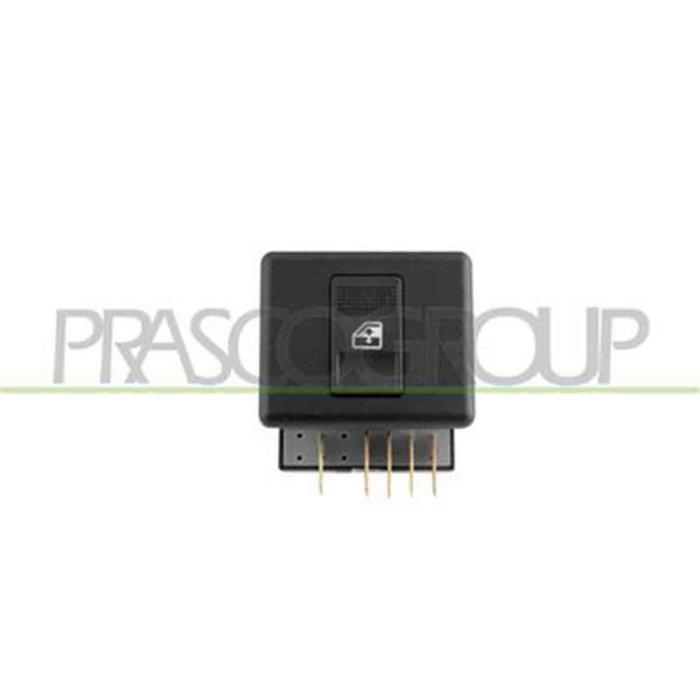 FT129WS03_2.JPG Interruttore Alzacristallo Nero Per Fiat Uno Dal 1989 Al 1995