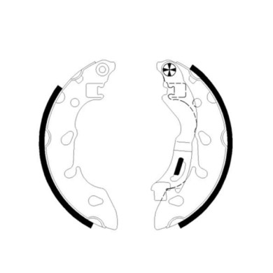 91079700_2.JPG Kit ganasce freno 91079700 TEXTAR per FORD FIAT