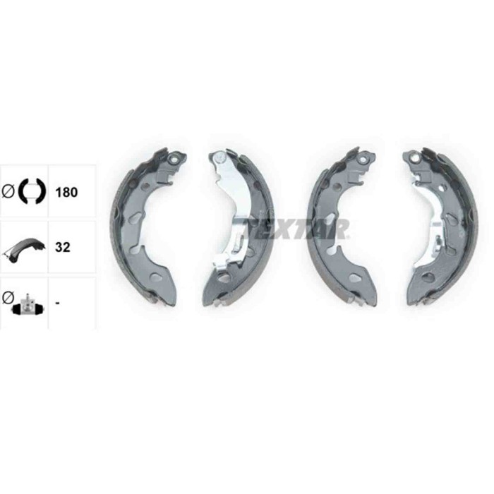 91079700_1.JPG Kit ganasce freno 91079700 TEXTAR per FORD FIAT