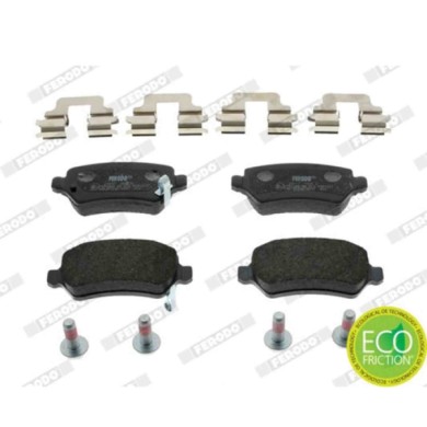 Kit pastiglie freno, Freno a disco FDB1521 FERODO per OPEL CHEVROLET KIA