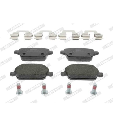 Kit pastiglie freno, Freno a disco FDB1917 FERODO per FORD VOLVO