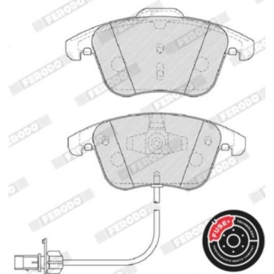 FDB4045_3.JPG Kit pastiglie freno, Freno a disco FDB4045 FERODO per AUDI