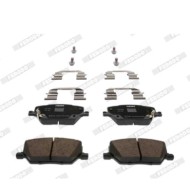 Kit pastiglie freno, Freno a disco FDB4688 FERODO per FIAT JEEP ALFA ROMEO