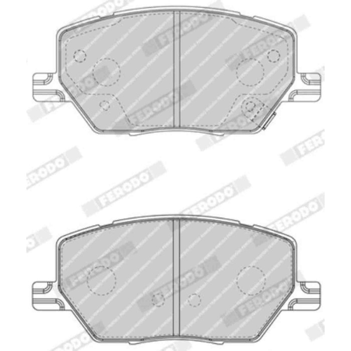 FDB4688_3.JPG Kit pastiglie freno, Freno a disco FDB4688 FERODO per FIAT JEEP ALFA ROMEO