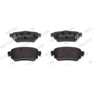 Kit pastiglie freno, Freno a disco FDB4842 FERODO per RENAULT NISSAN