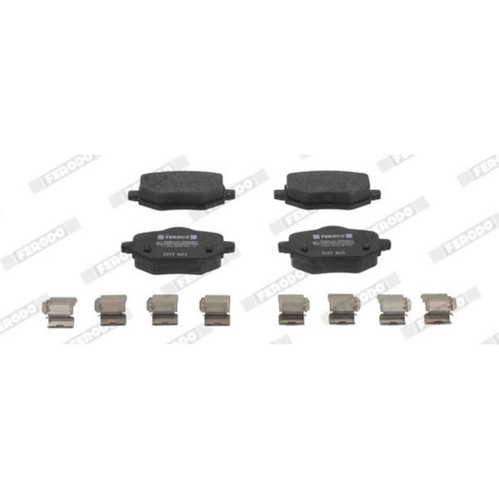 NEUTRO.jpg Kit pastiglie freno, Freno a disco FDB5197 FERODO per PEUGEOT CITROEN OPEL JEEP