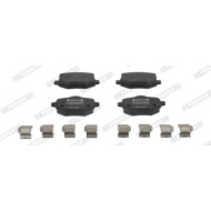 Kit pastiglie freno, Freno a disco FDB5197 FERODO per PEUGEOT CITROEN OPEL JEEP
