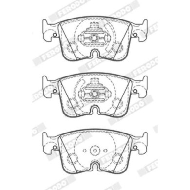 LIBRETTO_RICHIESTA_TARGA.JPG Kit pastiglie freno, Freno a disco FDB5349 FERODO per AUDI VW SKODA