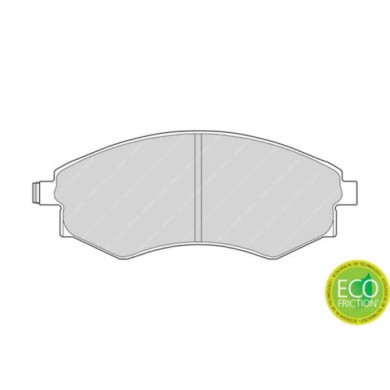 LIBRETTO_RICHIESTA_TARGA.JPG Kit pastiglie freno, Freno a disco FDB600 FERODO per NISSAN HYUNDAI KIA DAEWOO