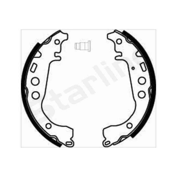 NEUTRO.jpg Kit ganasce freno BC 07860 STARLINE per TOYOTA SUBARU DAIHATSU