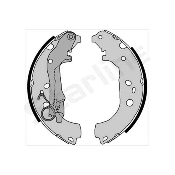 NEUTRO.jpg Kit ganasce freno BC 08590 STARLINE per OPEL FIAT LANCIA