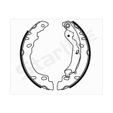 NEUTRO.jpg Kit ganasce freno BC 08780 STARLINE per FORD FIAT