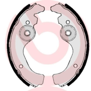S23502_2.JPG Kit ganasce freno S 23 502 BREMBO per FIAT