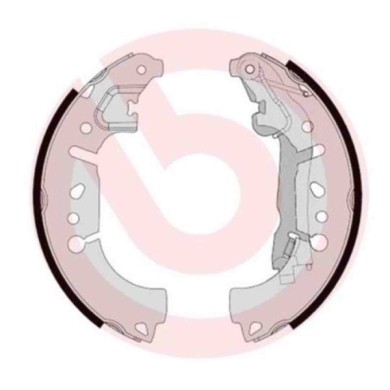 S23580_2.JPG Kit ganasce freno S 23 580 BREMBO per FIAT