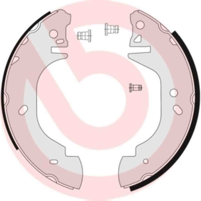 S24523_2.JPG Kit ganasce freno S 24 523 BREMBO per FORD