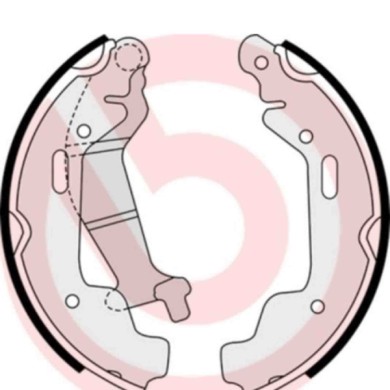 S59516_2.JPG Kit ganasce freno S 59 516 BREMBO per OPEL SUZUKI