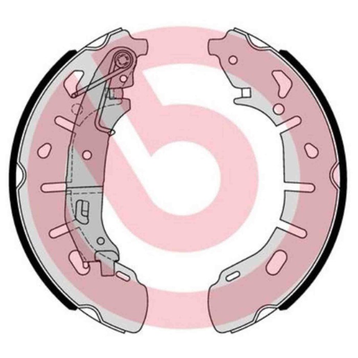 S59531_2.JPG Kit ganasce freno S 59 531 BREMBO per OPEL FIAT
