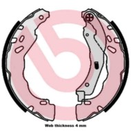 S61544_2.JPG Kit ganasce freno S 61 544 BREMBO per PEUGEOT CITROEN OPEL DS