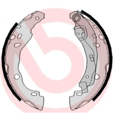S68525_2.JPG Kit ganasce freno S 68 525 BREMBO per RENAULT PEUGEOT CITROEN NISSAN HYUNDAI DS