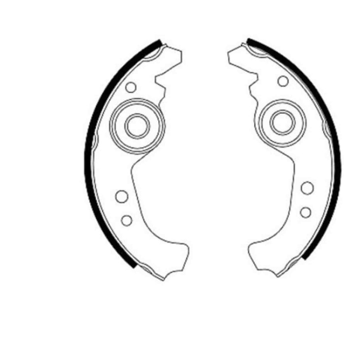 NEUTRO.jpg Kit ganasce freno MFR45 MINTEX per FIAT SEAT LANCIA SAAB INNOCENTI YUGO