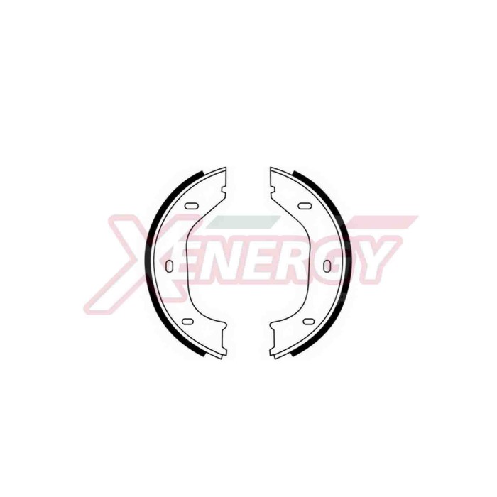 NEUTRO.jpg Kit ganasce, Freno stazionamento X50030 AP XENERGY per BMW ALFA ROMEO