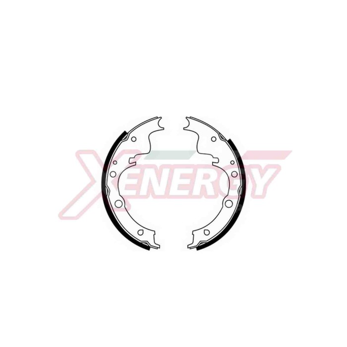 NEUTRO.jpg Kit ganasce freno X50058 AP XENERGY per ALFA ROMEO IVECO