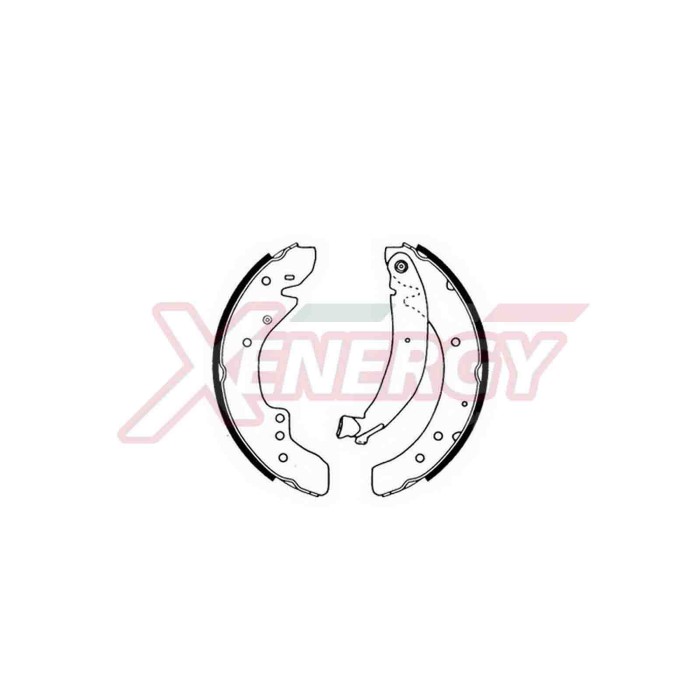 NEUTRO.jpg Kit ganasce freno X50248 AP XENERGY per PEUGEOT CITROEN FIAT