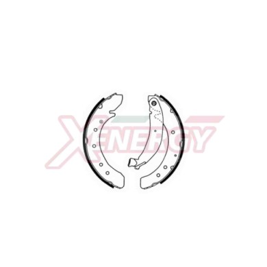 NEUTRO.jpg Kit ganasce freno X50266 AP XENERGY per PEUGEOT CITROEN TOYOTA FIAT