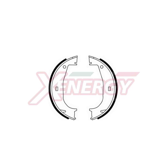 NEUTRO.jpg Kit ganasce, Freno stazionamento X50306 AP XENERGY per BMW