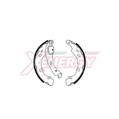 NEUTRO.jpg Kit ganasce freno X50362 AP XENERGY per RENAULT PEUGEOT CITROEN NISSAN HYUNDAI