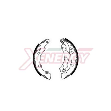 NEUTRO.jpg Kit ganasce freno X50379 AP XENERGY per PEUGEOT CITROEN LANCIA