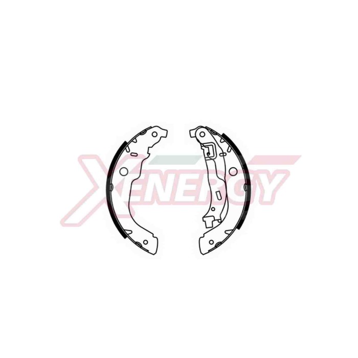 NEUTRO.jpg Kit ganasce freno X50517 AP XENERGY per PEUGEOT CITROEN DS