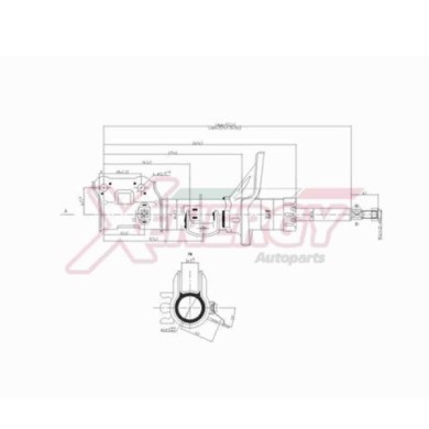 NEUTRO.jpg Ammortizzatore X506333 AP XENERGY per HYUNDAI