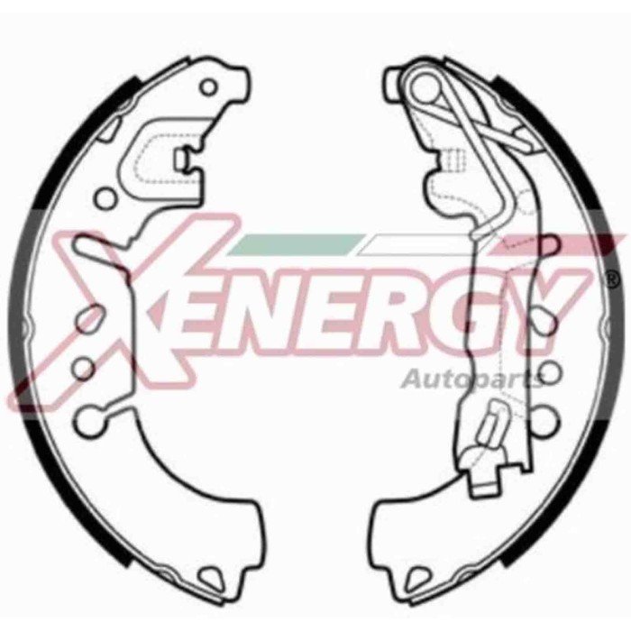 NEUTRO.jpg Kit ganasce freno X50723 AP XENERGY per FIAT