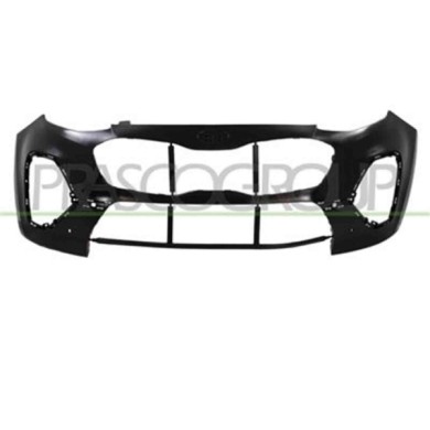 KI0261011_1.JPG Paraurti Anteriore Nero Per Kia Sportage (ql) Dal 2018 Al 2021