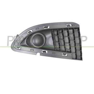 LA0042123_2.JPG Griglia Destra Paraurti Nera Per Lancia Ypsilon Dal 2011 Al 2015