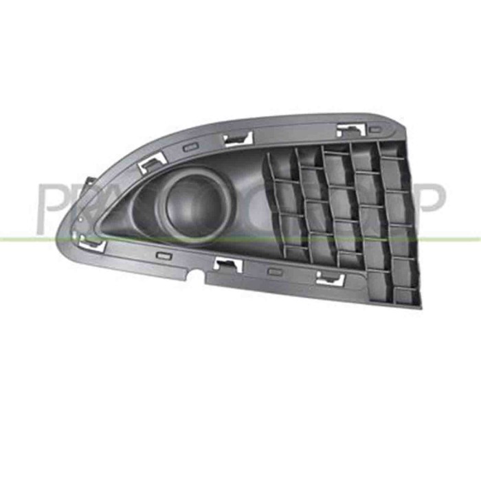 LA0042123_2.JPG Griglia Destra Paraurti Nera Per Lancia Ypsilon Dal 2011 Al 2015