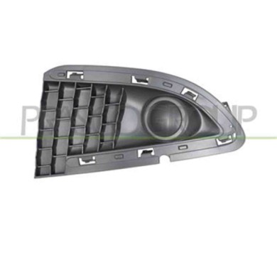 LA0042124_2.JPG Griglia Sinistra Paraurti Nera Per Lancia Ypsilon Dal 2011 Al 2015