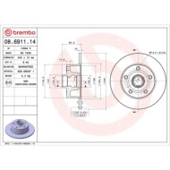 08691114_2.JPG Discofreno Singolo 08.6911.14 BREMBO