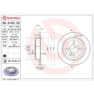 08916321_2.JPG Discofreno Singolo 08.9163.21 BREMBO per MINI