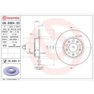 08936420_2.JPG Discofreno Singolo 08.9364.20 BREMBO per FIAT JEEP ALFA ROMEO